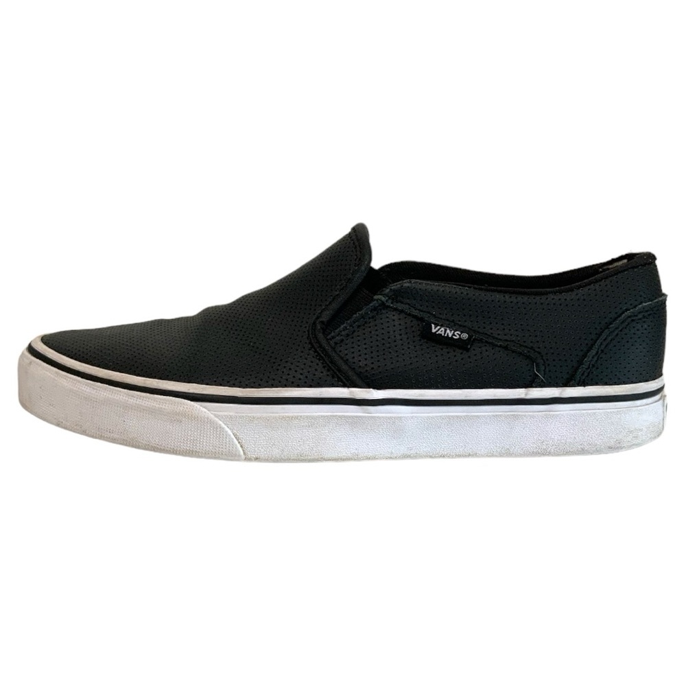 Vans Perferated Leather Slip-on Shoes